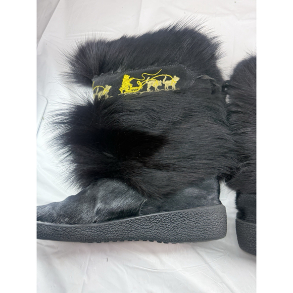 Oscar Sport Winna Goat fur boots 39 luxury Apres winter - Picture 5 of 16